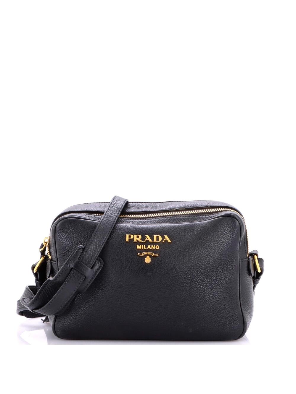 Prada Double Zip Camera Bag Vitello #247922P11B